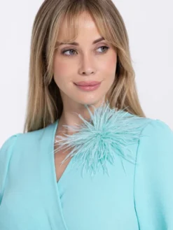 Miss LK Broszka MISSLKBR Turkusowy