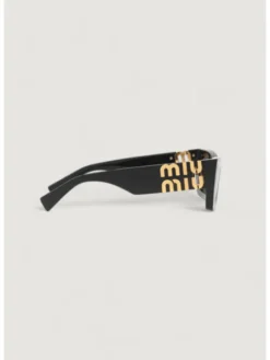 Miu Miu Okulary przeciwsłoneczne 0MU 09WS Czarny
