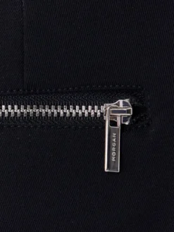 Morgan Bluzka 252-COZIP Granatowy Slim Fit