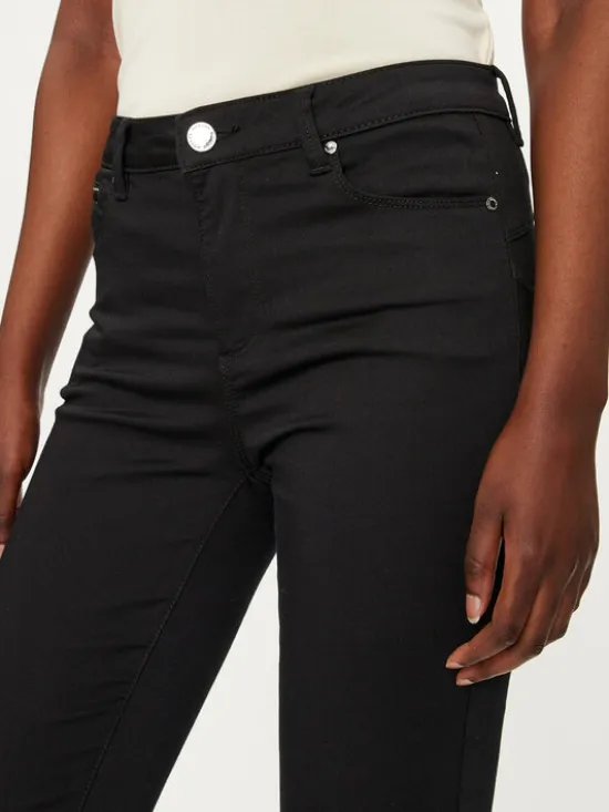 Morgan Jeansy 212-PACO Czarny Slim Fit