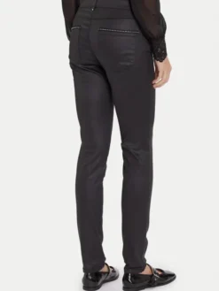 Morgan Jeansy 252-PALAO Czarny Slim Fit