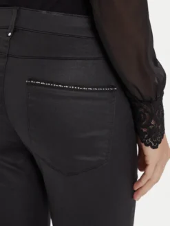 Morgan Jeansy 252-PALAO Czarny Slim Fit