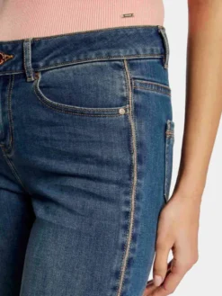 Morgan Jeansy 231-PCLEM Niebieski Slim Fit