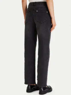 Morgan Jeansy 252-PNICE Czarny Wide Leg