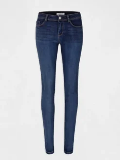 Morgan Jeansy 201-POM.P Granatowy Slim Fit