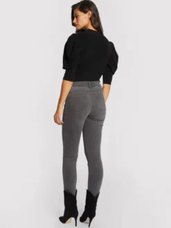 Morgan Jeansy 201-POM.P Szary Slim Fit