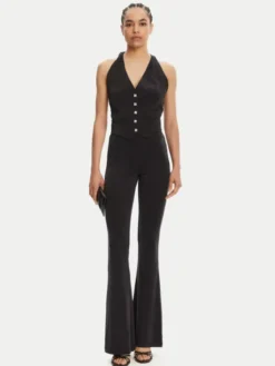 Morgan Kamizelka 251-CTEO.F Czarny Slim Fit