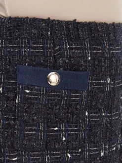 Morgan Spódnica mini 261-JINCA Czarny Slim Fit