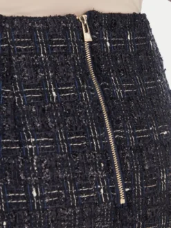 Morgan Spódnica mini 261-JINCA Czarny Slim Fit