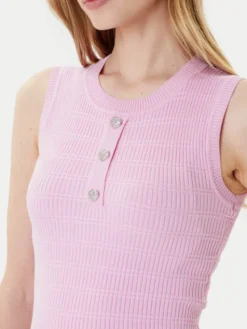 Morgan Top 252-MJILA Różowy Slim Fit