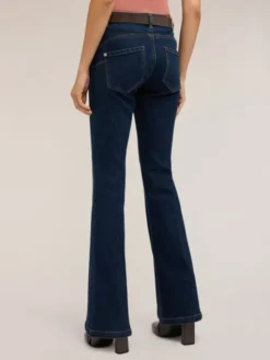 Motivi Jeansy P427Q404035N034 Niebieski Flare Fit