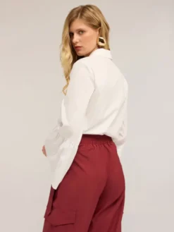 Motivi Koszula 5257Q000847N011 Biały Regular Fit
