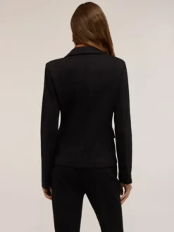Motivi Marynarka Q748Q000971N033 Czarny Slim Fit