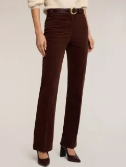 Motivi Spodnie materiałowe P749Q004227N022 Brązowy Flare Fit