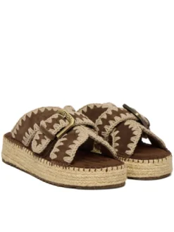 Mou Espadryle MU.SW641003A Brązowy