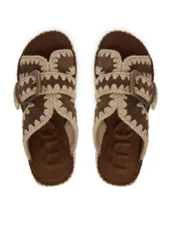 Mou Espadryle MU.SW641003A Brązowy