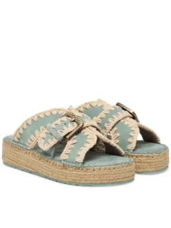 Mou Espadryle MU.SW641003A Brązowy