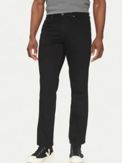 Mustang Jeansy Tramper 1006741 Czarny Straight Fit