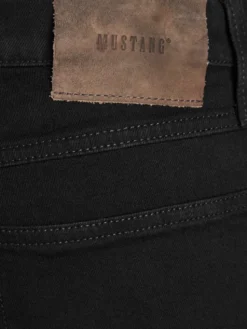 Mustang Jeansy Tramper 1006741 Czarny Straight Fit