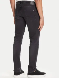 Mustang Jeansy Vegas 1016794 Czarny Slim Fit