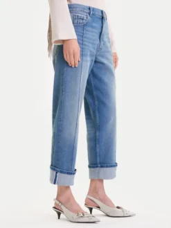 Mustang Jeansy Vermont 1016933 Niebieski Loose Fit