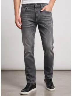 Mustang Jeansy Washington straight Czarny Straight Fit
