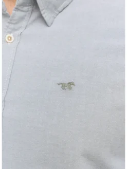 Mustang Koszula Style Edinburg Zielony Slim Fit