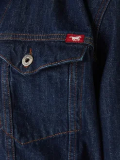 Mustang Kurtka jeansowa Dallas 1016830 Niebieski Regular Fit
