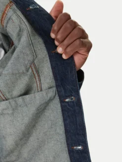 Mustang Kurtka jeansowa Dallas 1016830 Niebieski Regular Fit