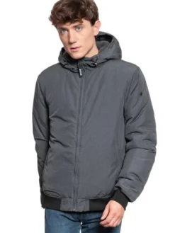 Mustang Kurtka przejściowa DANIEL H BLOUSON Szary Regular Fit