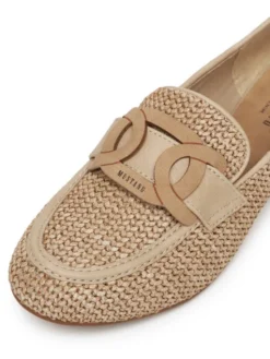 Mustang Loafersy 1489-402 Beżowy