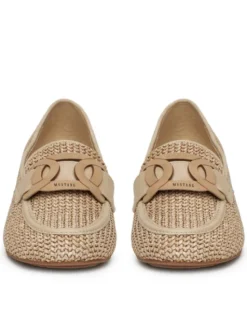 Mustang Loafersy 1489-402 Beżowy