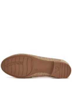 Mustang Loafersy 1489-402 Beżowy