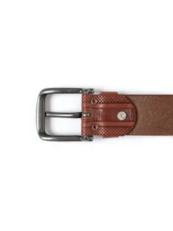 Mustang Pasek Męski BELT Brązowy