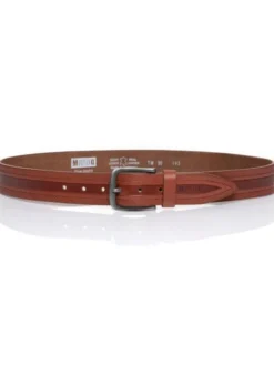 Mustang Pasek Męski BELT Brązowy