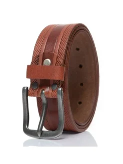 Mustang Pasek Męski BELT Brązowy