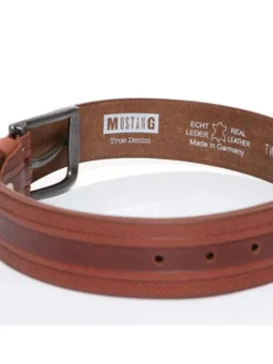 Mustang Pasek Męski BELT Brązowy