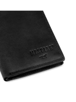 Mustang Portfel DENIMO HIGH WALLET Czarny