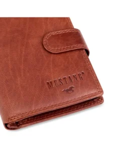 Mustang Portfel DENIMO HIGH WALLET Brązowy