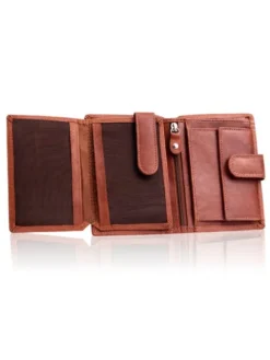 Mustang Portfel DENIMO HIGH WALLET Brązowy