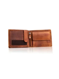 Mustang Portfel DENIMO WALLET Brązowy