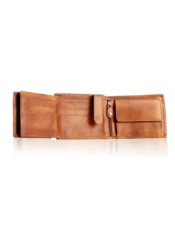 Mustang Portfel DENIMO WALLET Brązowy