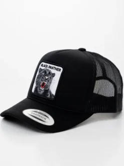 MyStars Czapka z daszkiem z Czarną Panterą Black Panther Czarny