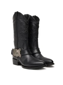 Naked Wolfe Kowbojki THE OUTLAW BOOT Czarny