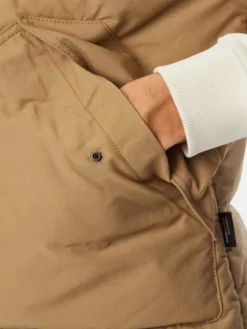 Napapijri Bezrękawnik Asko NP0A8AHH Beżowy Regular Fit
