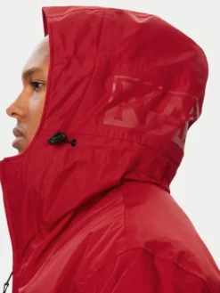 Napapijri Kurtka anorak Rainforest Next NP0A4IB9 Czerwony Regular Fit