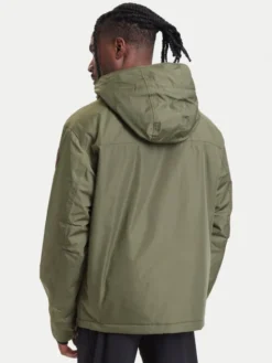 Napapijri Kurtka anorak Rainforest Next NP0A4IB9 Khaki Regular Fit