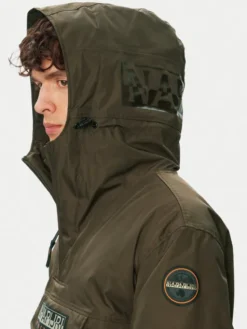 Napapijri Kurtka anorak Rainforest Next NP0A4IB9 Brązowy Regular Fit