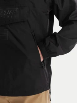 Napapijri Kurtka anorak RF Next WB NP0A4FI3 Czarny Loose Fit