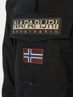 Napapijri Kurtka anorak Skidoo Next NP0A8B3G Czarny Loose Fit